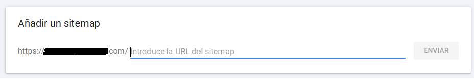 añadir sitemap google search console