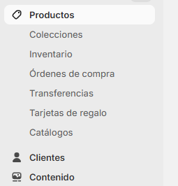 importar productos a shopify
