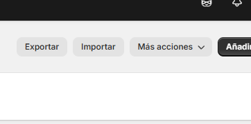 importar productos shopify