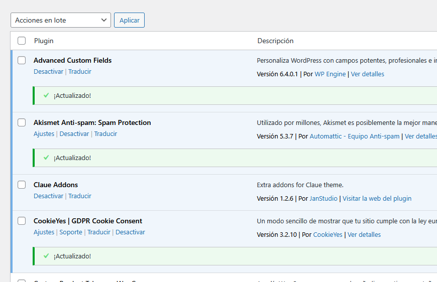 Plugins Woocommerce